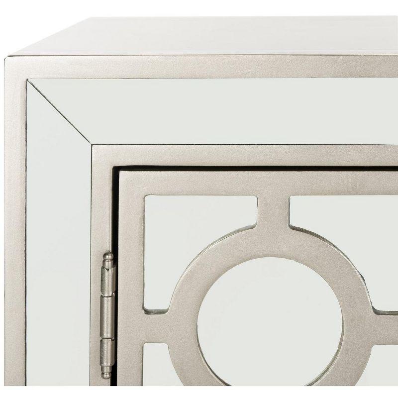 Kaia 2 Door Chest - CHS6404 - Champagne/Mirror - Safavieh