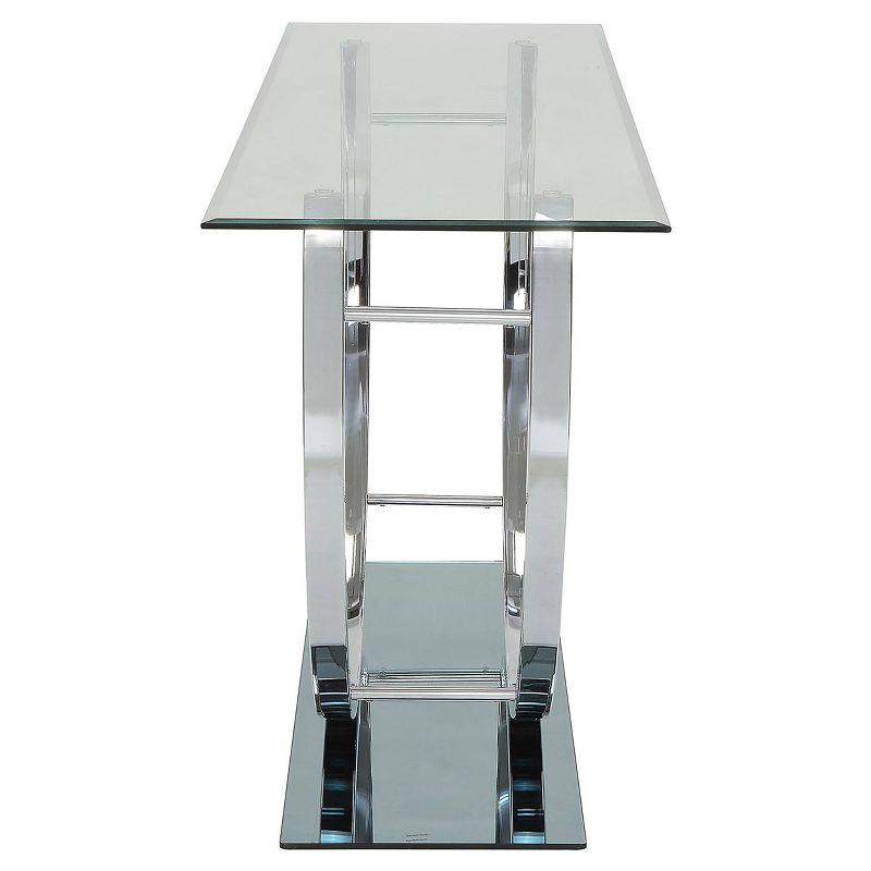 Alma Danville 48'' Glass Top Console Table