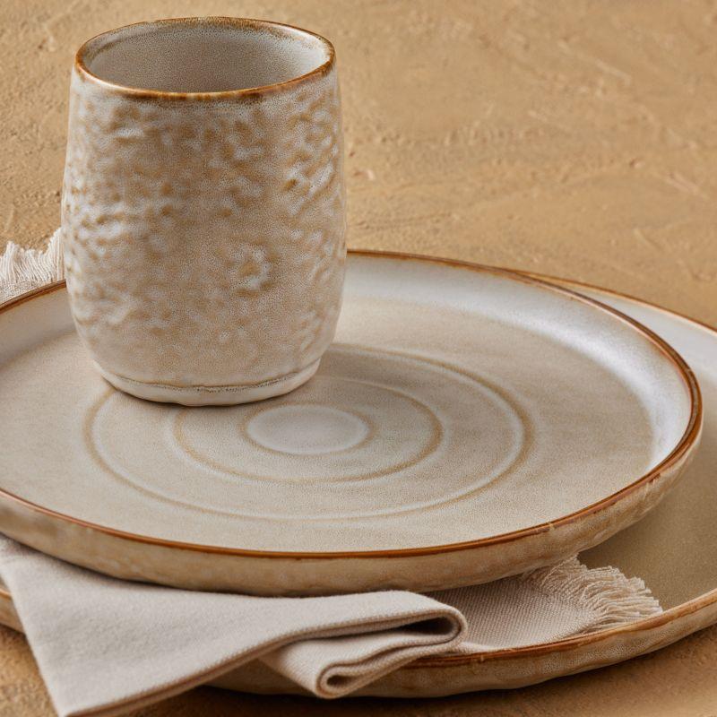 Shosai Stone by Mercer Project Shosai 16-Piece Dinnerware Set Stoneware