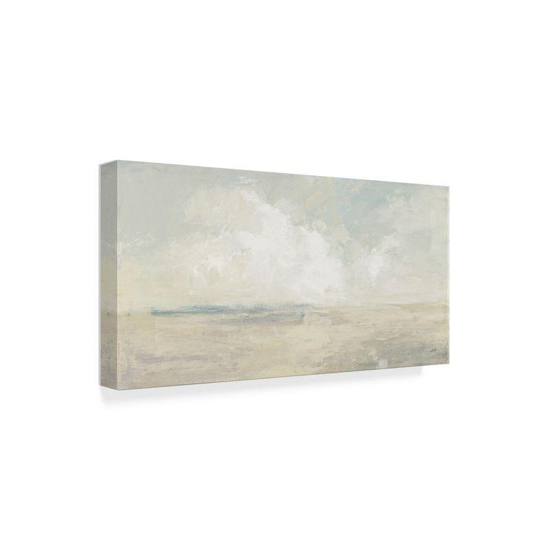 Sky and Sand Pastel Canvas Art 24'' x 47''