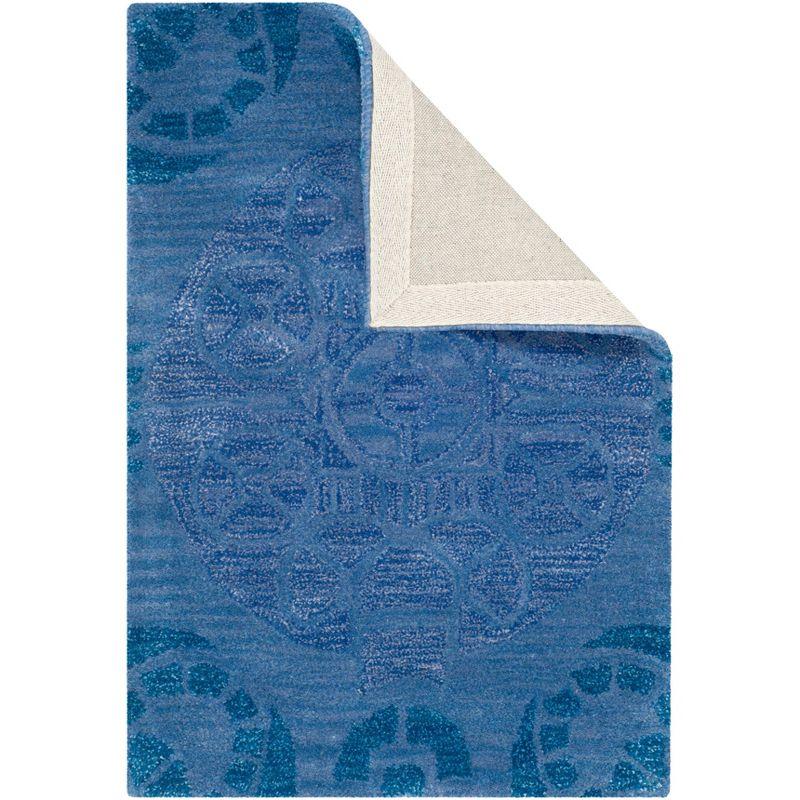 Wyndham WYD376 Hand Tufted Area Rug - Blue - 8'x10' - Safavieh.