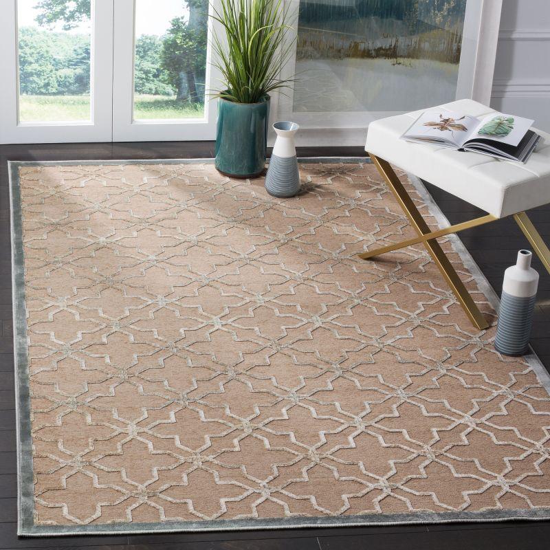 Star Gradient Martha Stewart Viscose Pile Geometric Rug
