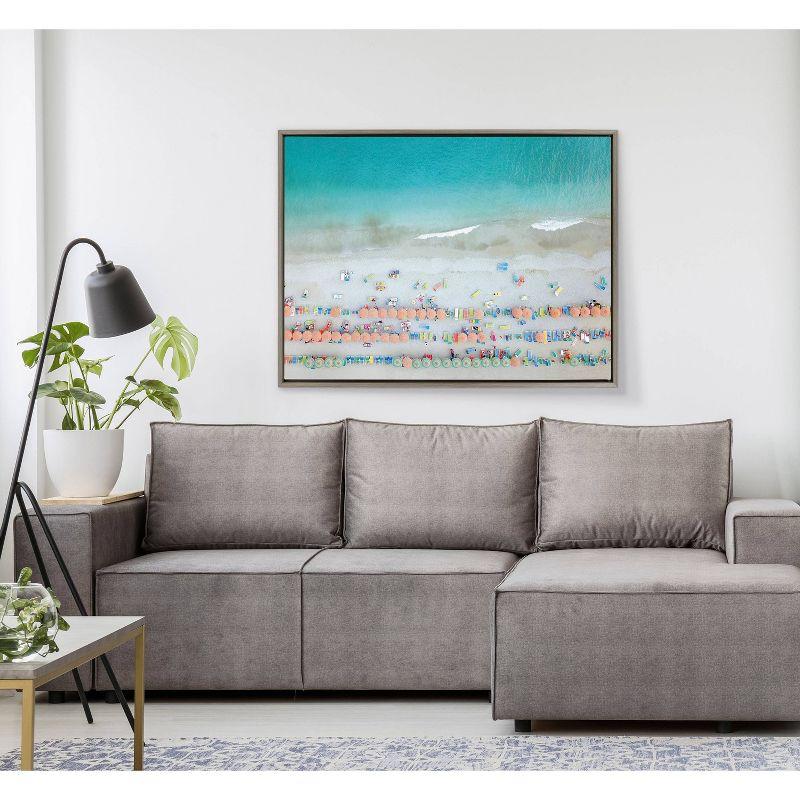 Sylvie Monterosso 6 Framed Canvas by Rachel Dowd Gray - Kate & Laurel All Things Decor