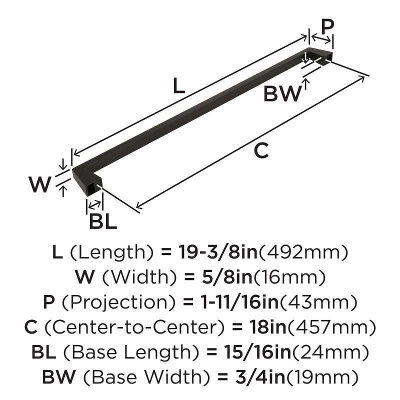 Blackrock 18" Center to Center Appliance Pull