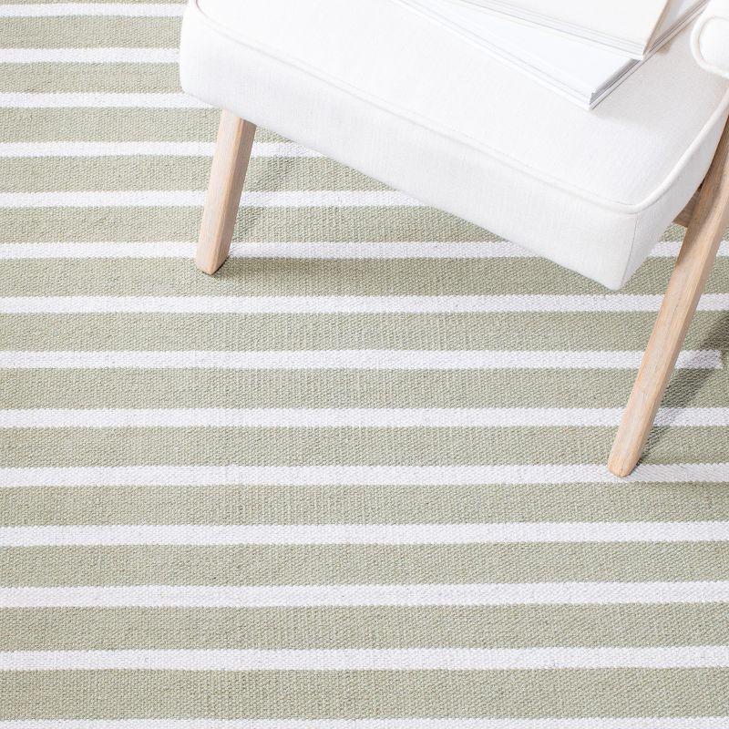 Montauk MTK313 Hand Woven Indoor Area Rug - Light Green/Ivory - 9'x12' - Safavieh