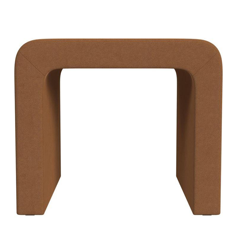 HomePop Homepop Arch Ottoman - Rust