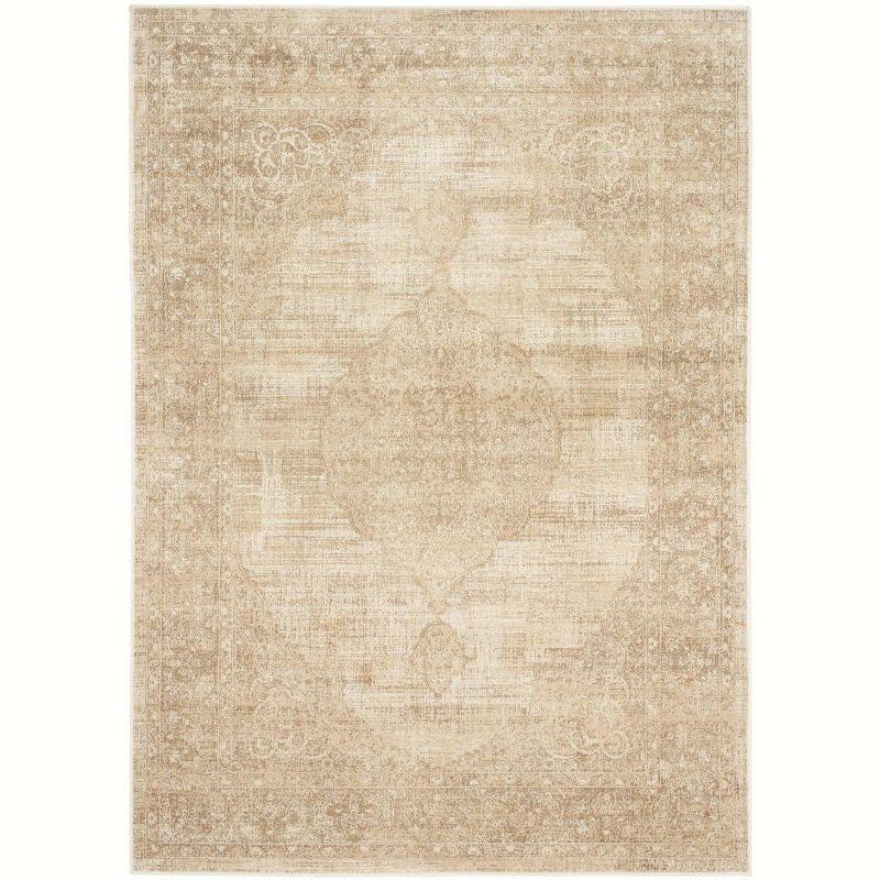 Vintage VTG138 Power Loomed Indoor Area Rug - Creme - 5'3"x7'6" - Safavieh.
