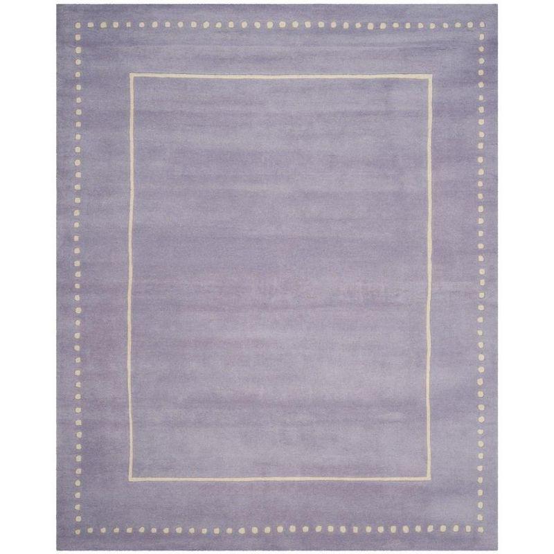 Bella BEL151 Hand Tufted Area Rug - Lavander/Ivory - 8'x10' - Safavieh.