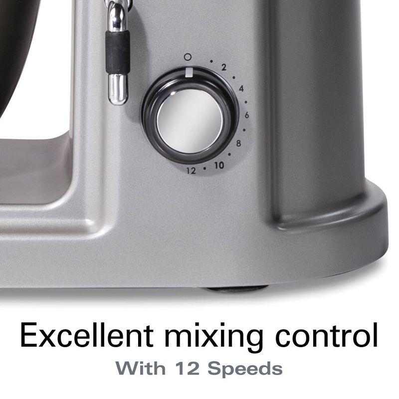 Hamilton Beach® Professional All-Metal Stand Mixer with Specialty Attachment Hub 5 Quart