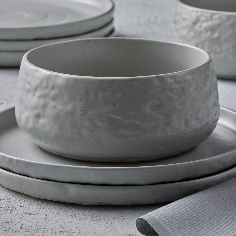 Shosai Stone by Mercer Project Shosai 16-Piece Dinnerware Set Stoneware