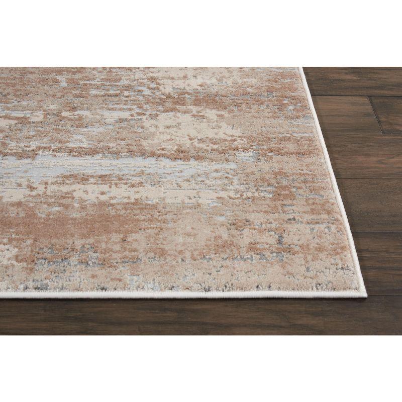 Nourison Rustic Textures Modern Indoor Area Rug Beige 7'10" x 10'6"