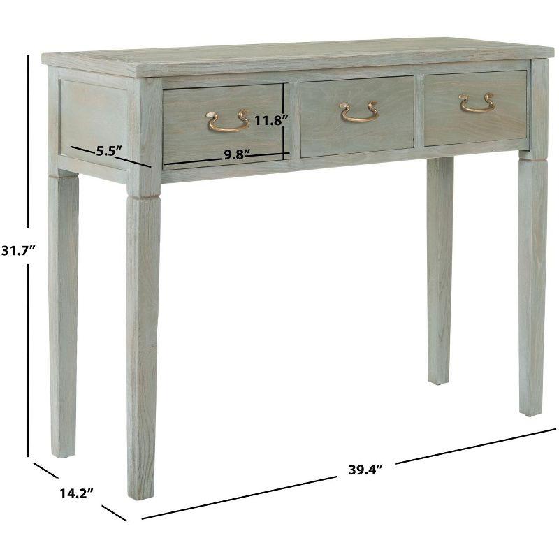 Cindy Console - AMH6568A - Gray - Safavieh Couture