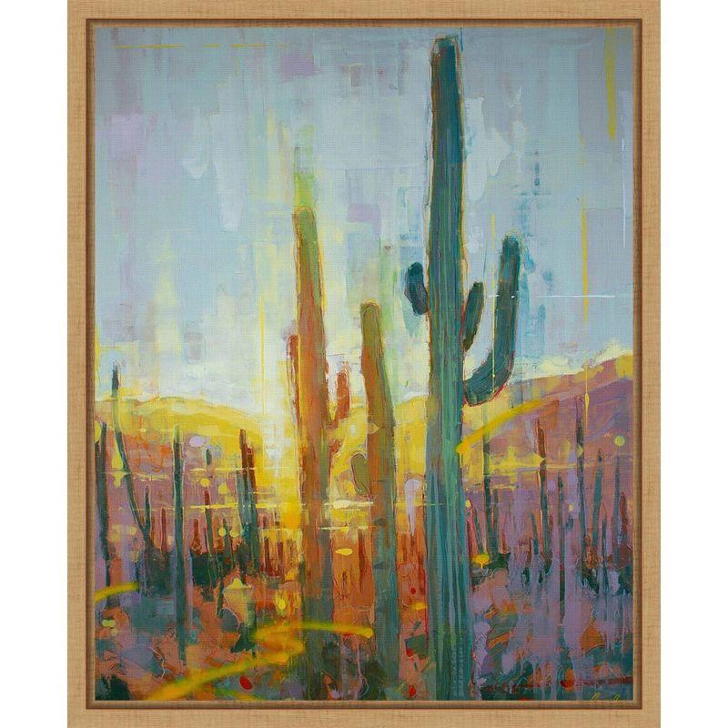 Amanti Art Sonoran Golden Glow by James Ayers Framed Wall Art Print