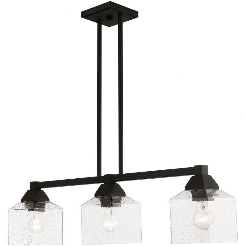 Livex Lighting Aragon 3 - Light Chandelier in  Black