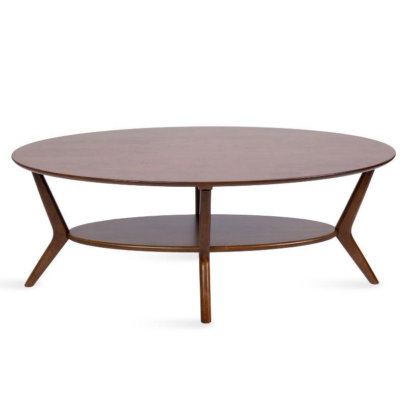 Kate and Laurel Nylah Oval Coffee Table