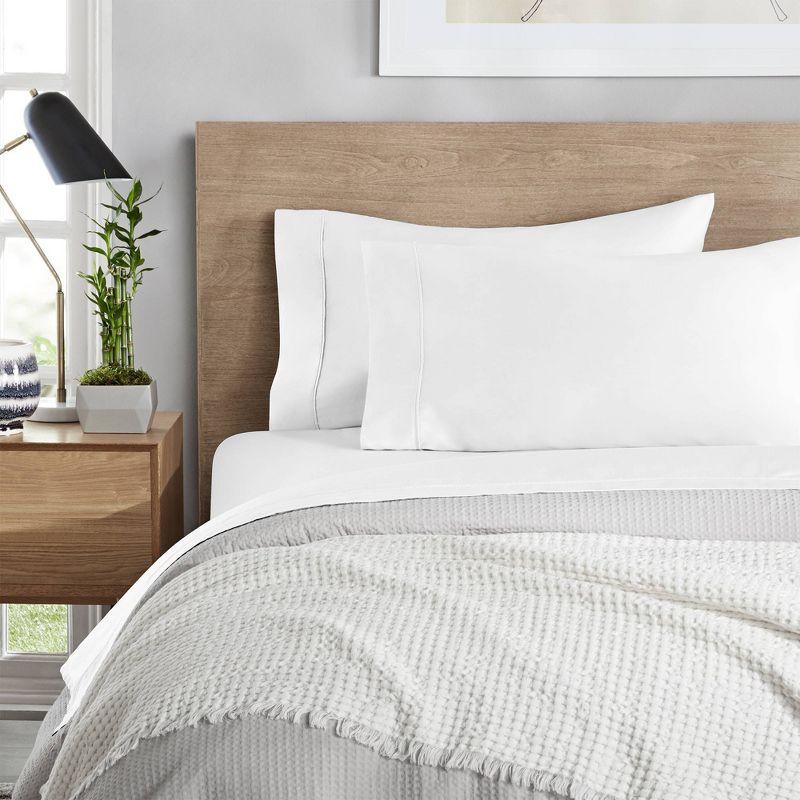 Ultimate Percale 100% Cotton 400TC Cool & Crisp Sheet Set