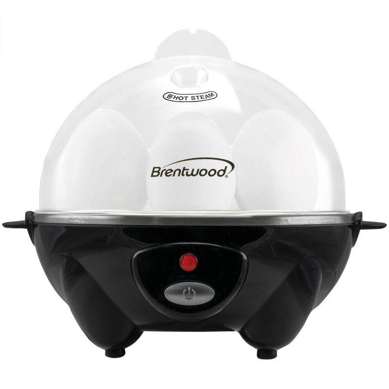 Brentwood Black Electric Egg Cooker with Auto Shutoff