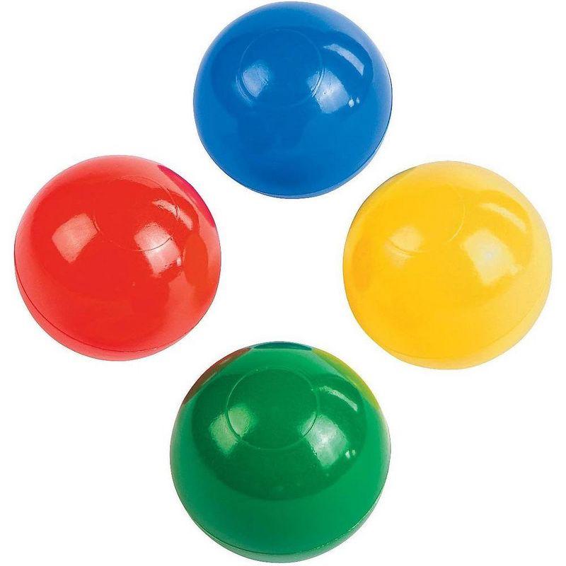 Fun Express Ball Pit Balls (100 Pack) Assorted Colors