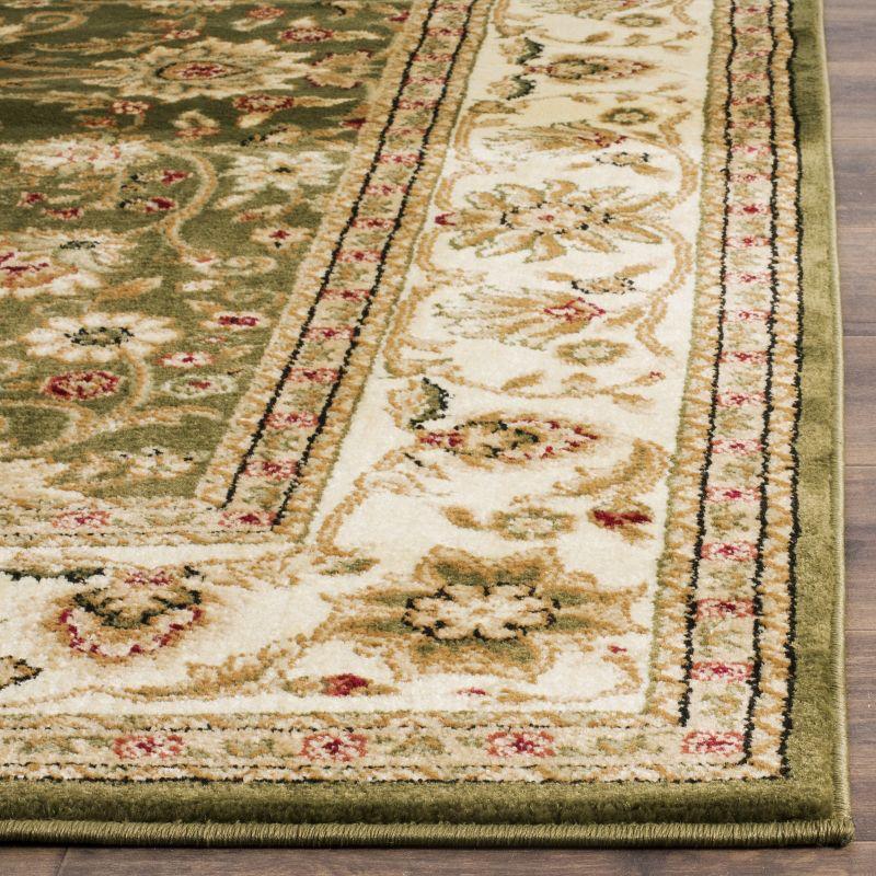 Lyndhurst LNH212 Power Loomed Area Rug - Sage/Ivory - 6'x6' - Safavieh