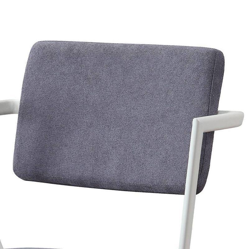 Cargo Fabric Upholstered Metal Side Chair