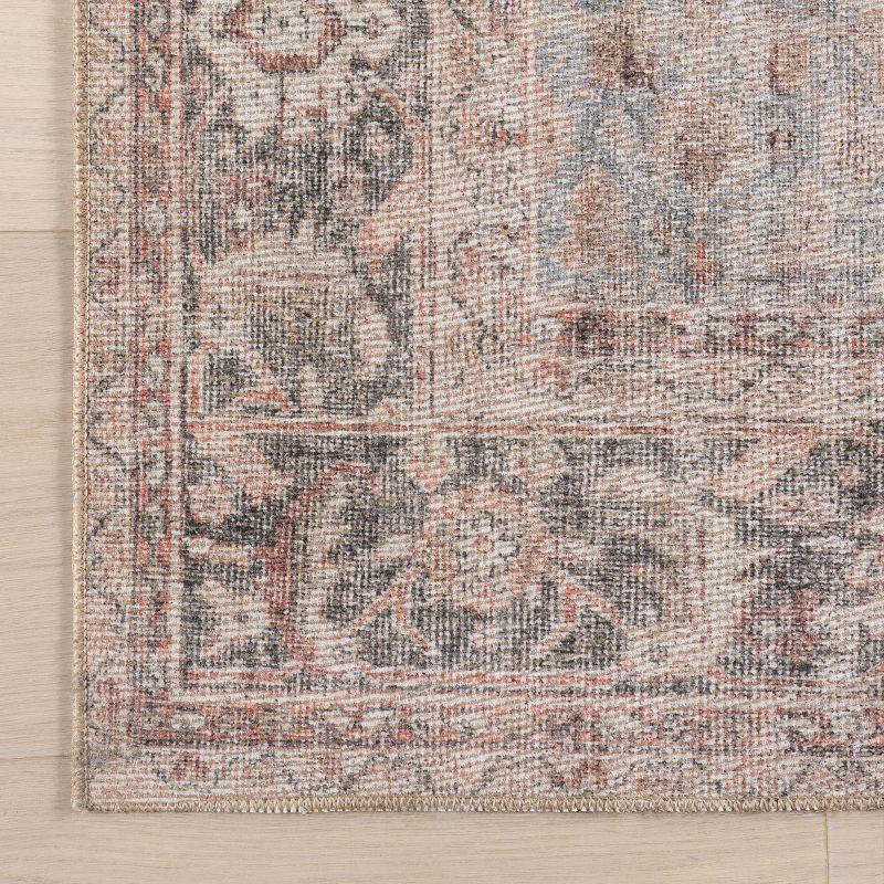 Nuloom Hillstone Collection Traditional Vintage Medallion Indoor Area Rug