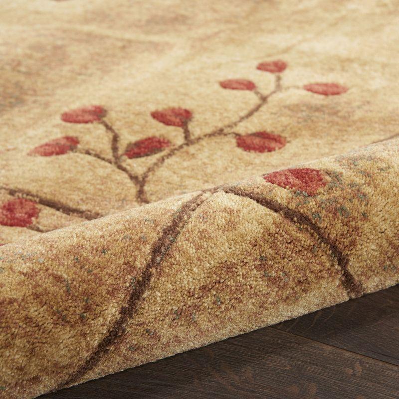 Nourison Somerset Latte Area Rug ST74 3'6" x 5'6"
