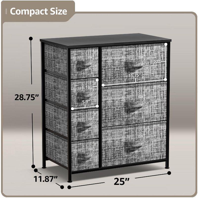 7 Drawer Storage Drawer