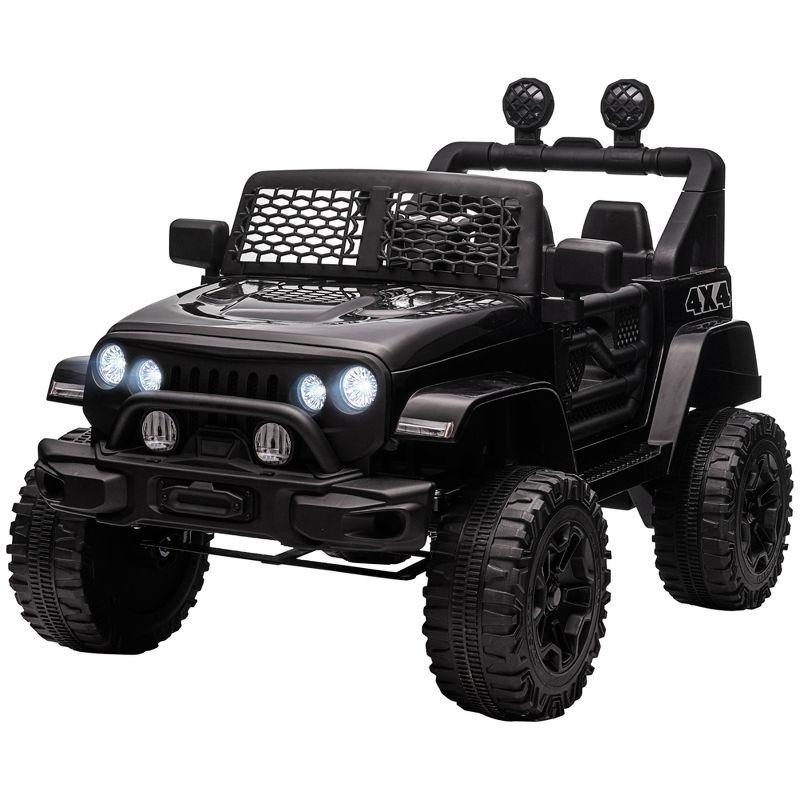 Aosom 12 Volt 1 Seater All-Terrain Vehicles Battery Powered Ride On with Remote Control