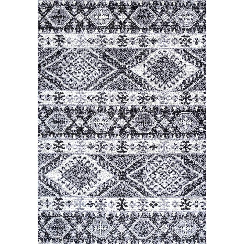 Sura Modern Kilim Geometric Area Rug - JONATHAN Y