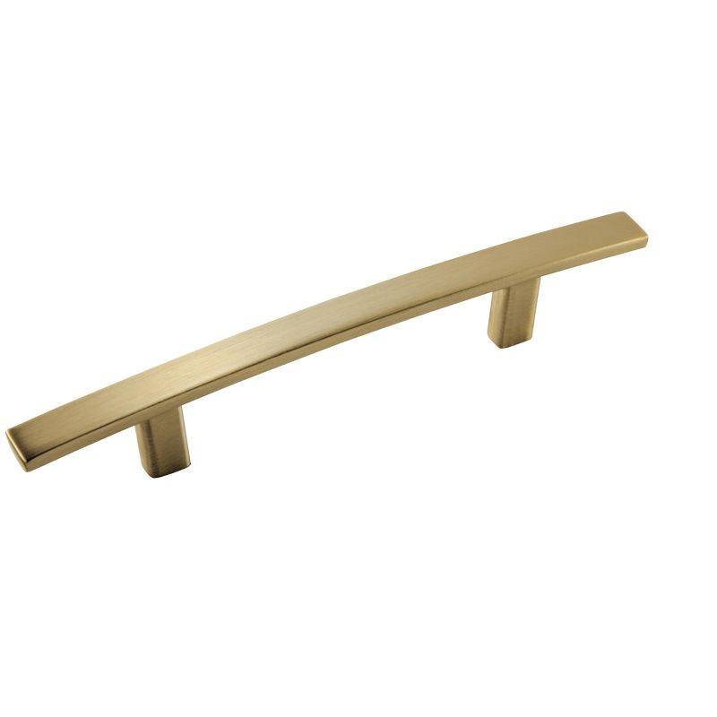 Golden Champagne Modern Bar Pull with Mounting Hardware