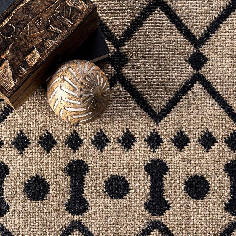 Nuloom Anika Modern Trellis Indoor Area Rug, 5' x 8', Natural