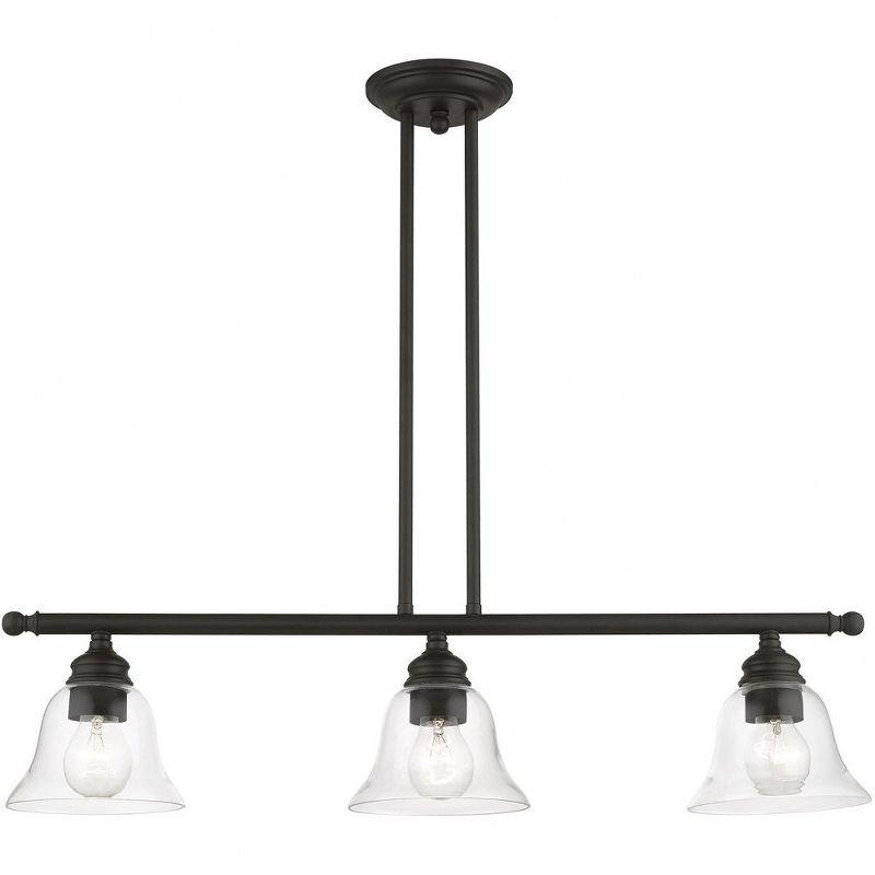 Livex Lighting Moreland 3 - Light Chandelier in  Black