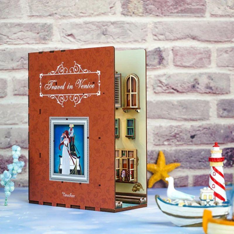 DIY 3D Book Nook Kit Travel in Venice 127pcs