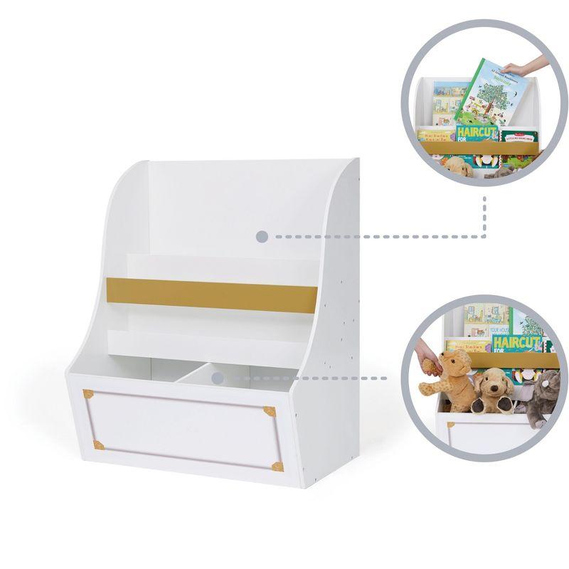 Fantasy Fields Versailles Kids Wooden Bookcase and Storage Bin