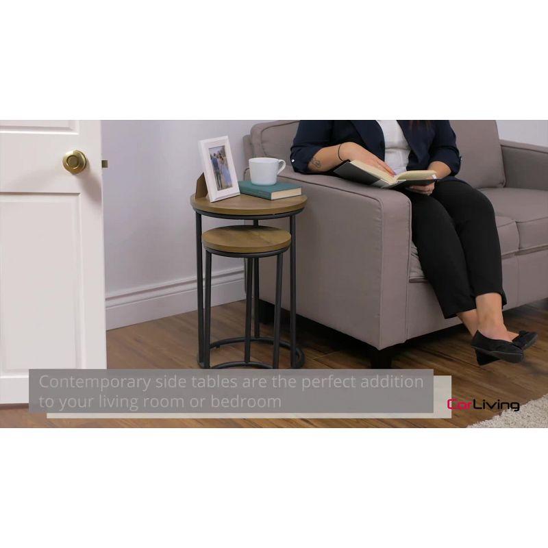 Allenhurst Nesting Tables Round End Tables