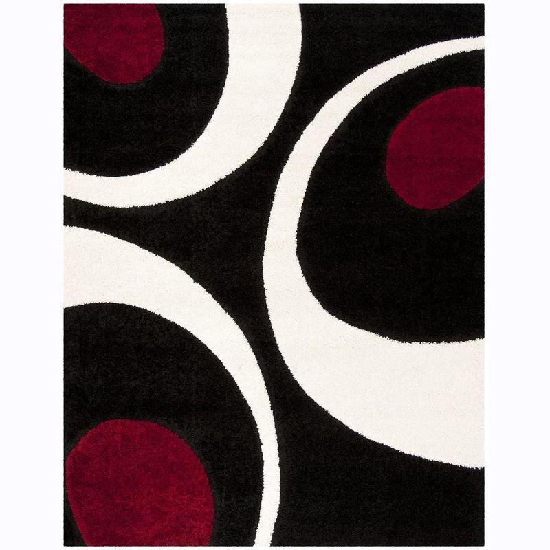 Florida Shag SG474 Power Loomed Area Rug  - Safavieh