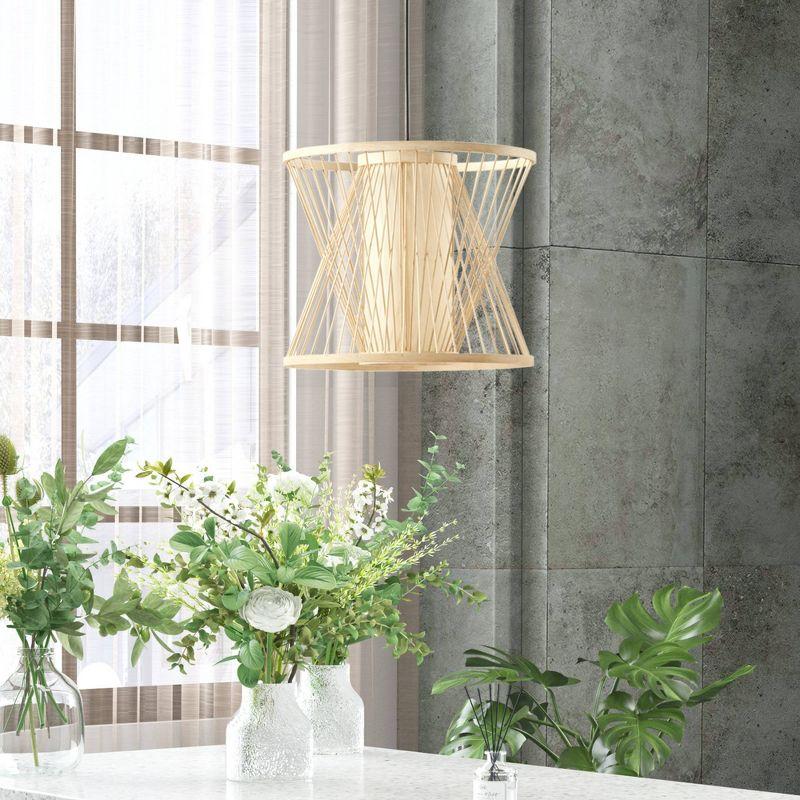 510 Design Geometric Bamboo Pendant