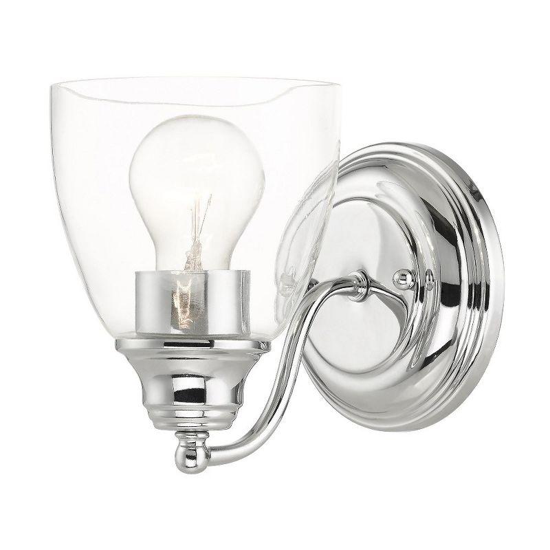 Livex Lighting Montgomery 1 - Light Vanity in  Polished Chrome