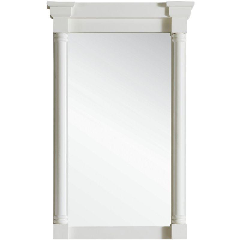 James Martin Vanities Savannah/Providence 27" Mirror, Bright White