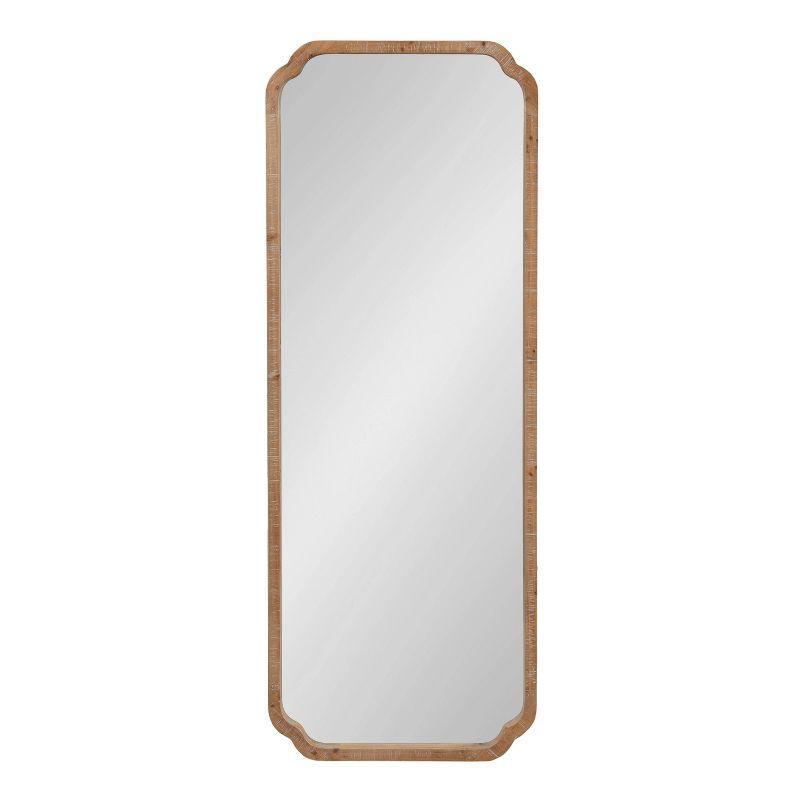 Marston Wood Framed Decorative Wall Mirror - Kate & Laurel All Things Decor