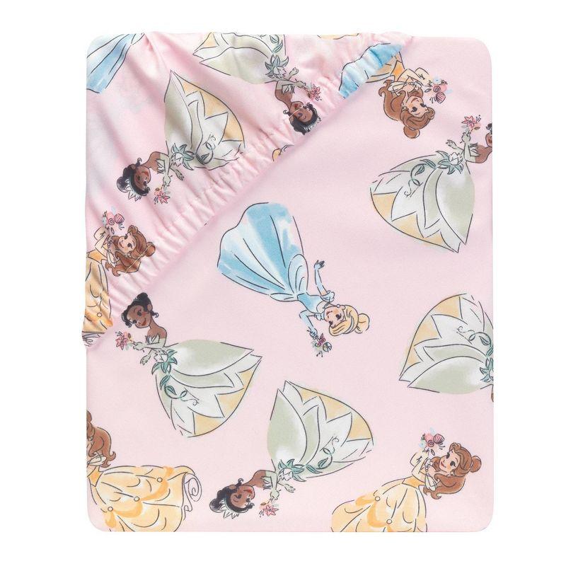 Lambs & Ivy Disney Baby Princesses Fitted Crib Sheet