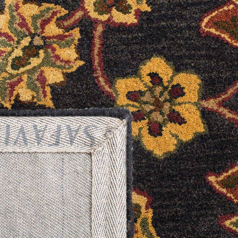 Golden Jaipur GJ250 Hand Tufted Area Rug - Black/Gold - 3'x5' - Safavieh.
