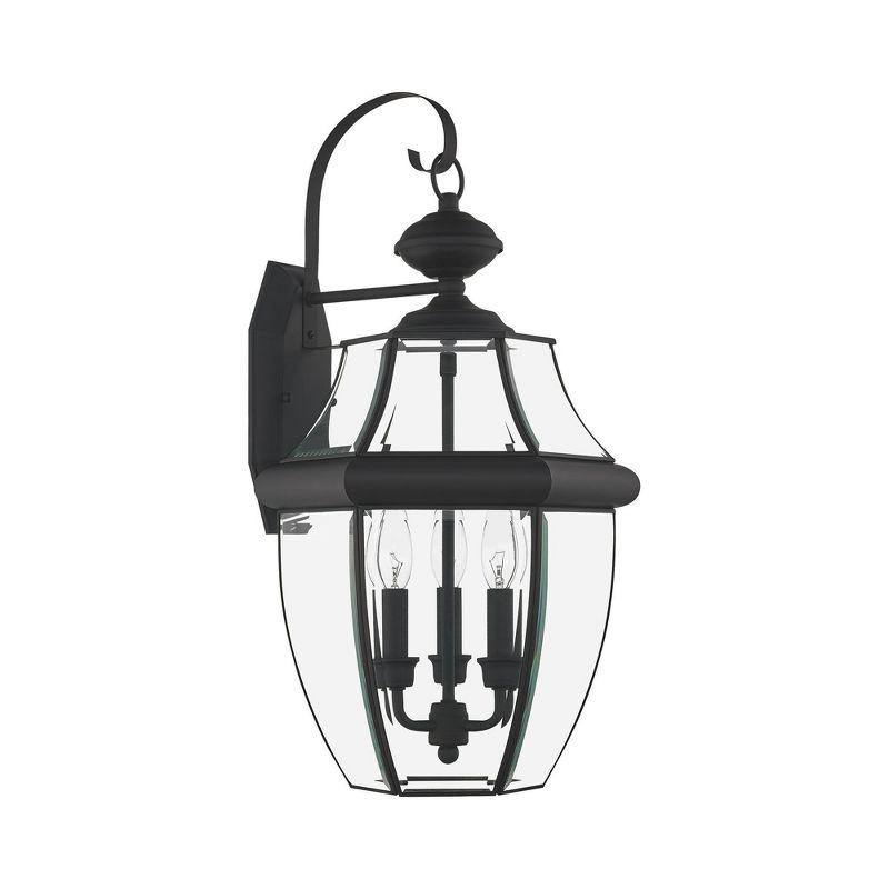Livex Lighting Monterey 3 - Light Wall Light in  Black