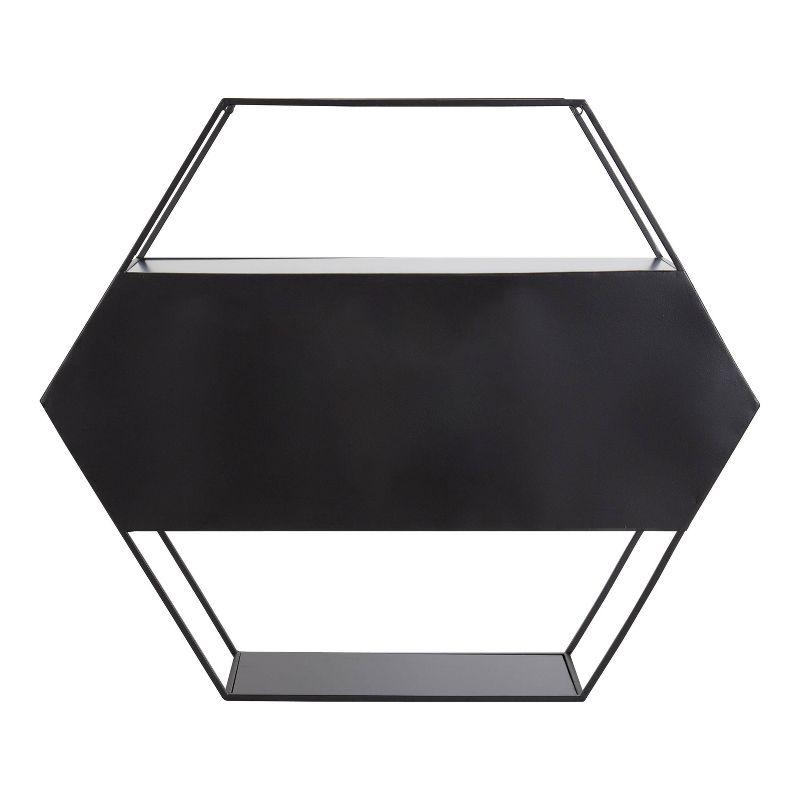 Celestia 3 Piece Hexagon Accent Shelf