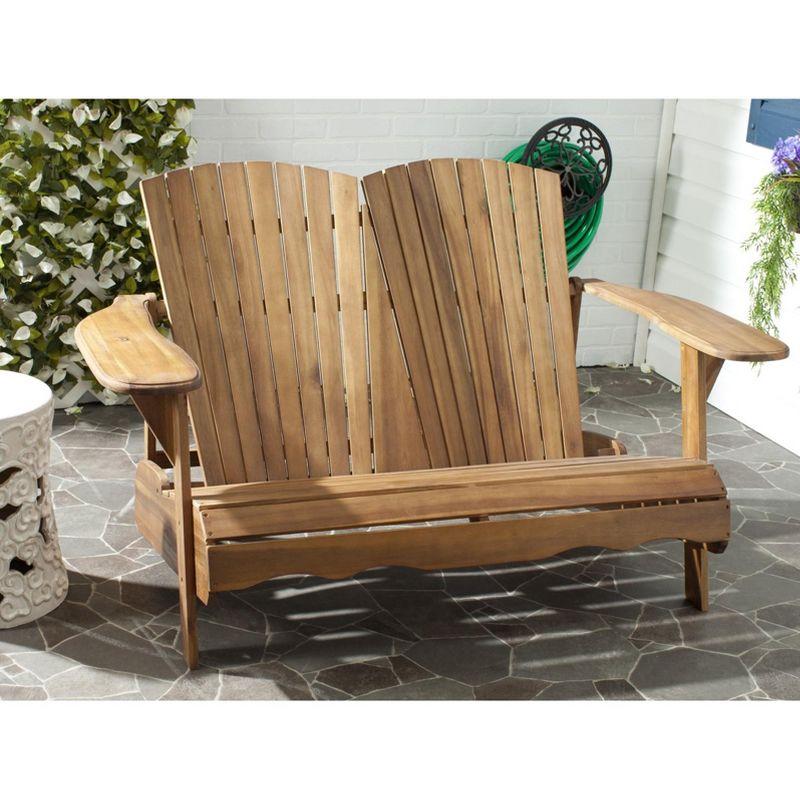 Hantom Bench - Outdoor - PAT6702 - Natural - Safavieh