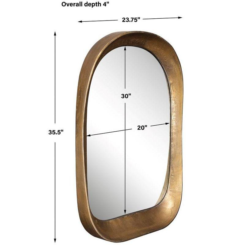 Nylah Mirror - Brass