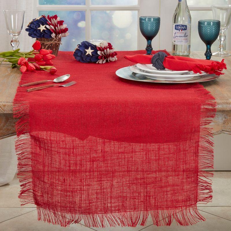 Saro Lifestyle Fringed Jute Runner