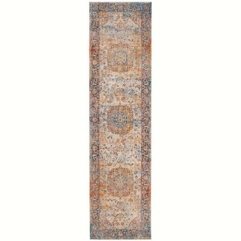 Vintage Persian VTP435 Power Loomed Area Rug  - Safavieh