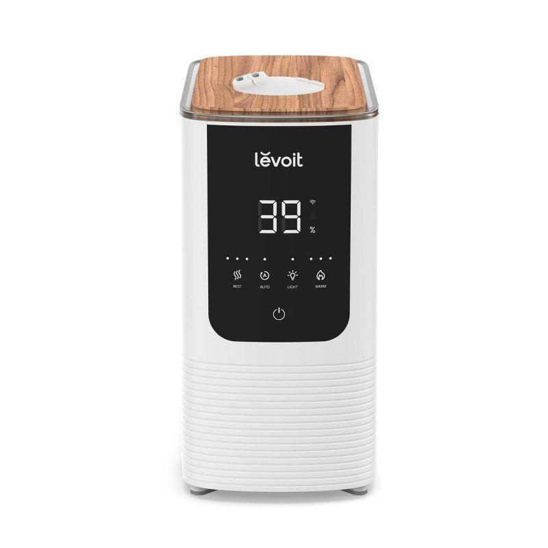 Levoit 4.5L Oasis Mist Smart Humidifier: Ultrasonic, Warm & Cool Mist, Bedroom Use, 300-500 sq. ft., No Filter Needed