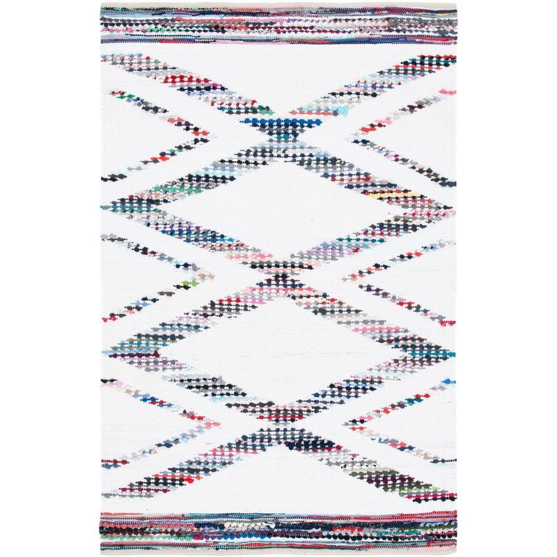 Montauk MTK815 Hand Woven Area Rug - Ivory/Blue - 3'x5' - Safavieh.